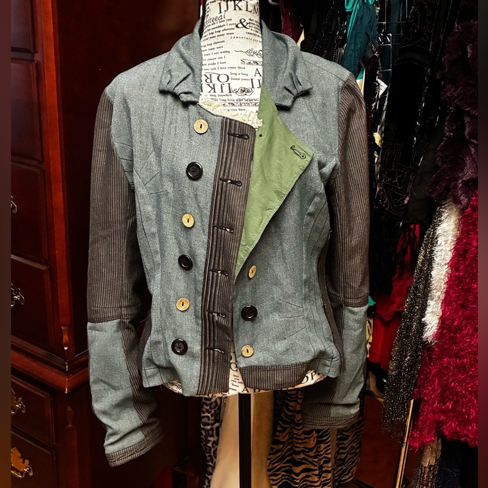 Funky Peacoat Jacket